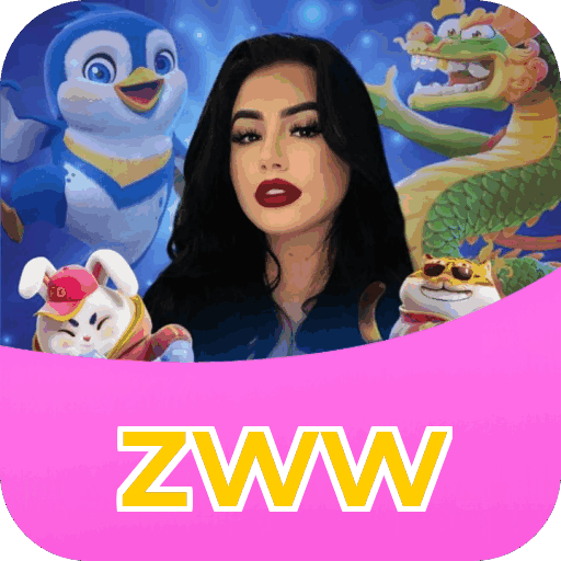 Interface do aplicativo zww mostrando jogos disponíveis no iOS e Android
